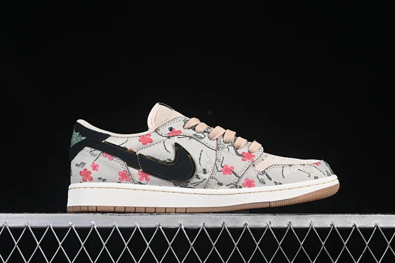 All categories Air Jordan Jordan series basketball shoes Air Jordan 1 Low G version pure original Rui Hachimura x Air Jordan 1 Low OG "Oatmeal" AJ1 Joe 1 Hachimura co-branded low-top cultural casual sneakers HV8293-100